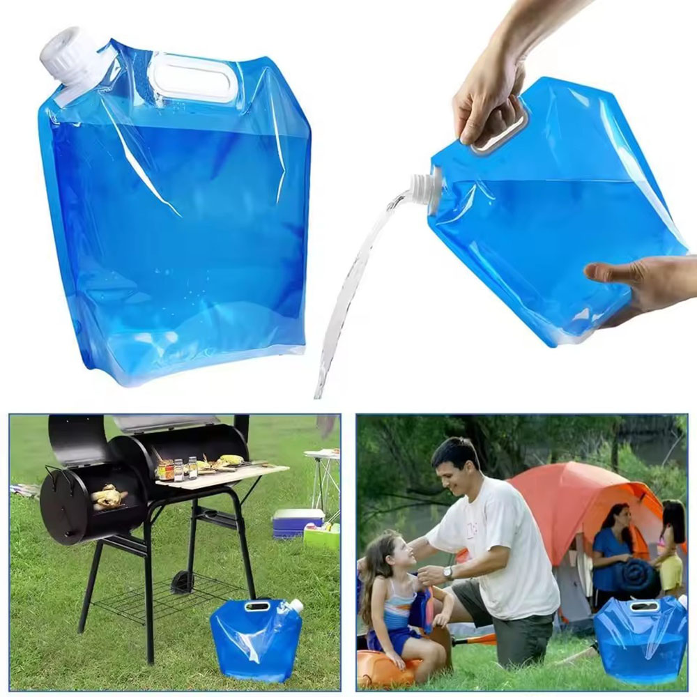 Water Bag Collapsible - Bolsa de Agua Plegable Portátil de