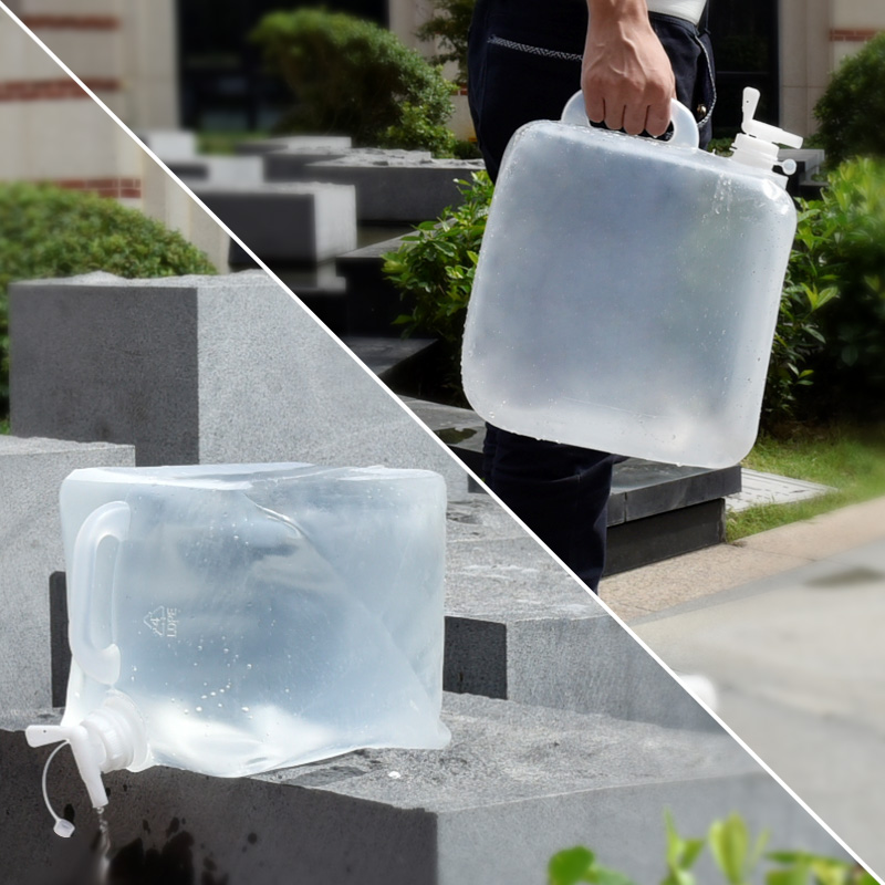 Water Bag Collapsible - Bolsa de agua plegable de plástico