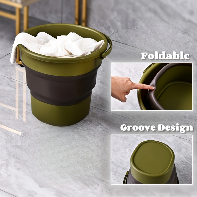 Water Bag Collapsible - 1 cubo de almacenamiento plegable multifuncional