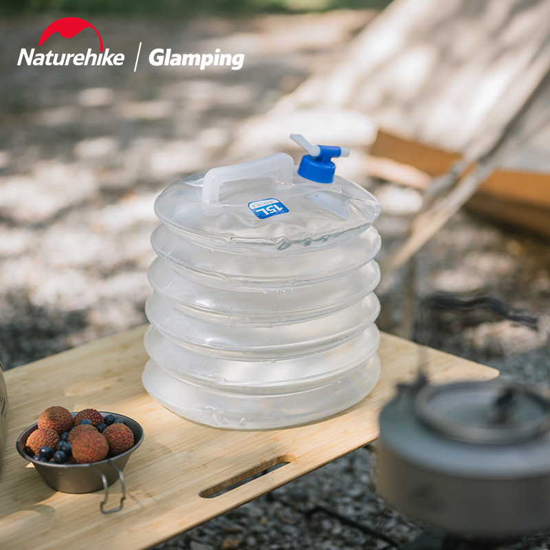 Naturehike-Cubo plegable de PE - Water Bag Collapsible reseña y precio