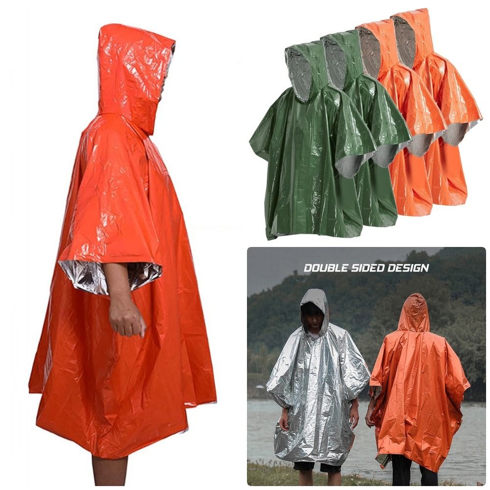 1 Pieza de Impermeable para Se - Emergency Poncho Rain reseña y precio