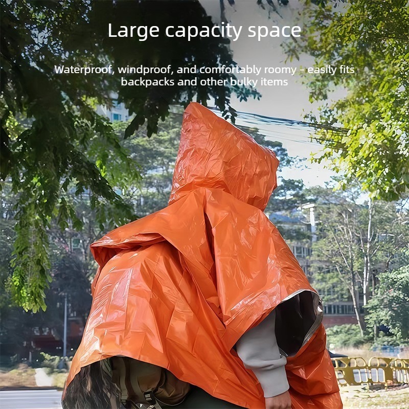 Poncho Térmico Compacto de Eme - Survival Blanket Reflective reseña y precio