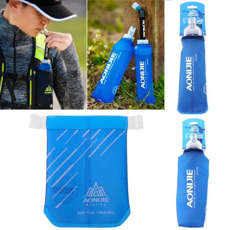 Botella de agua biselada para  - Water Bag Collapsible reseña y precio
