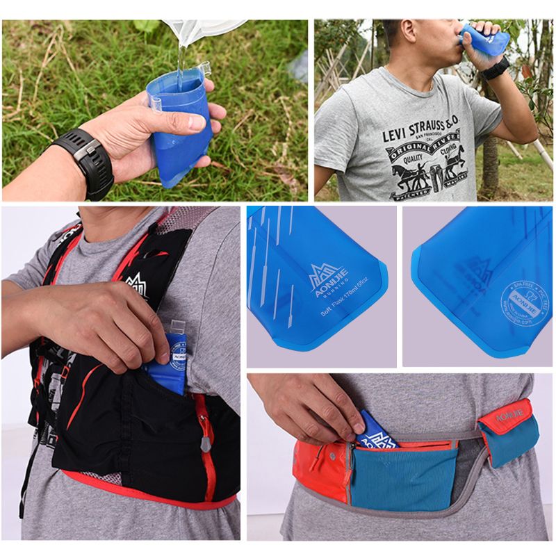 Botella de agua biselada para  - Water Bag Collapsible reseña y precio