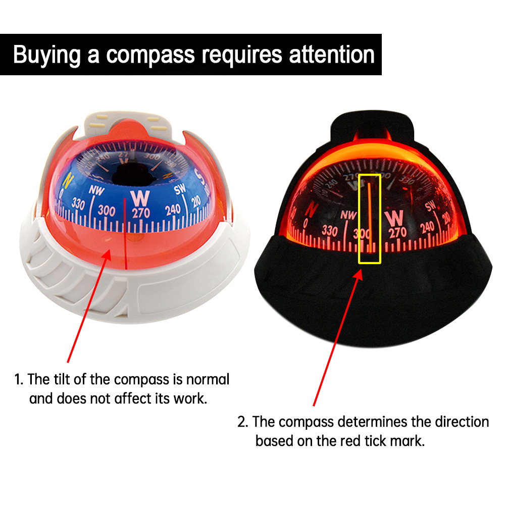 Brújula de navegación para coc - Compass Lensatic reseña y precio