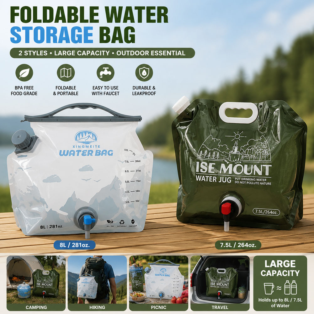 Contenedor de Agua Plegable de - Water Bag Collapsible reseña y precio