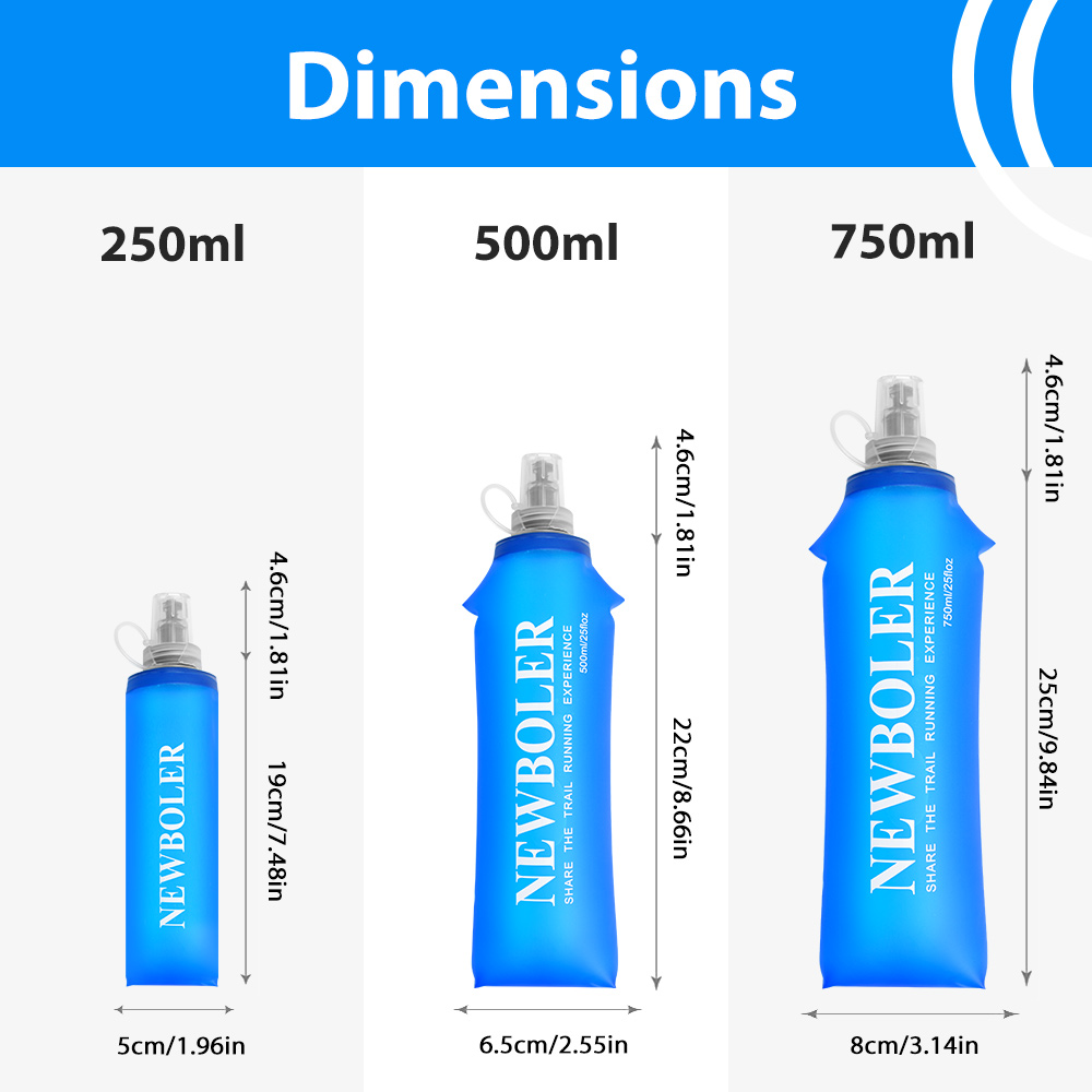 Botella de agua plegable de TP - Water Bag Collapsible reseña y precio