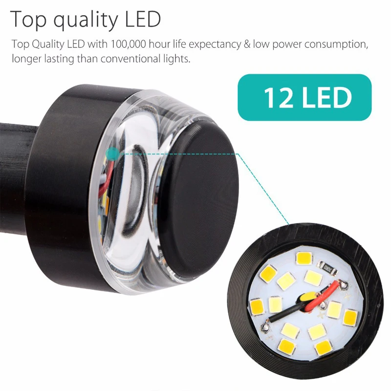Luces LED de señal de giro par - Sos Light Strobe reseña y precio
