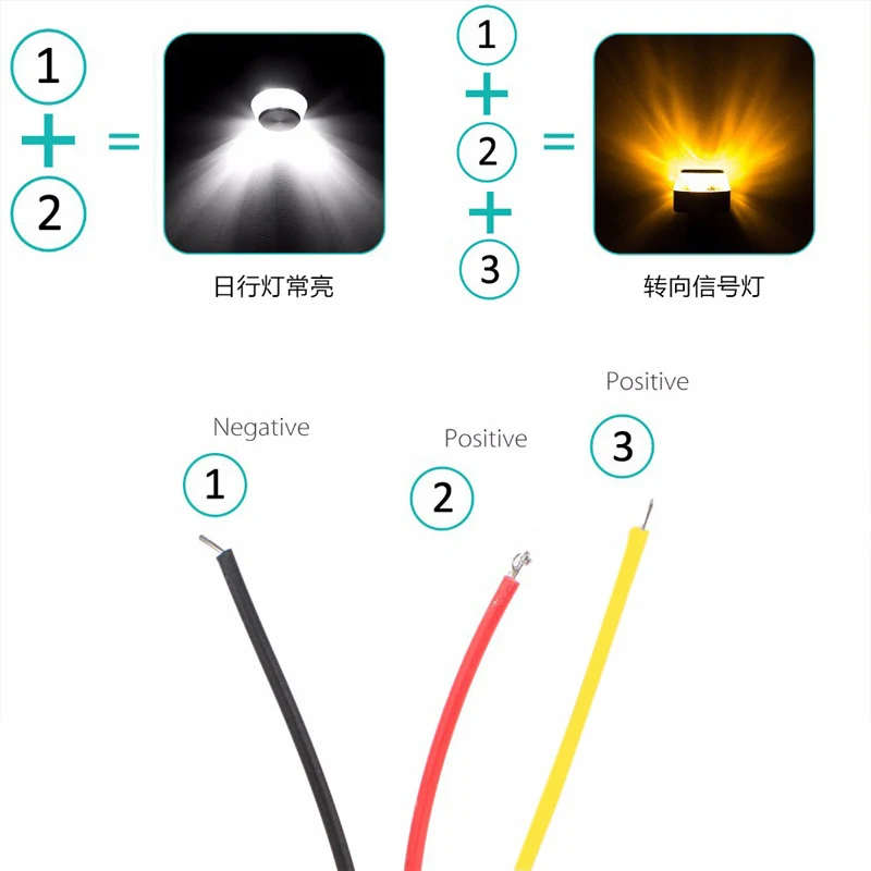 Luces LED de señal de giro par - Sos Light Strobe reseña y precio